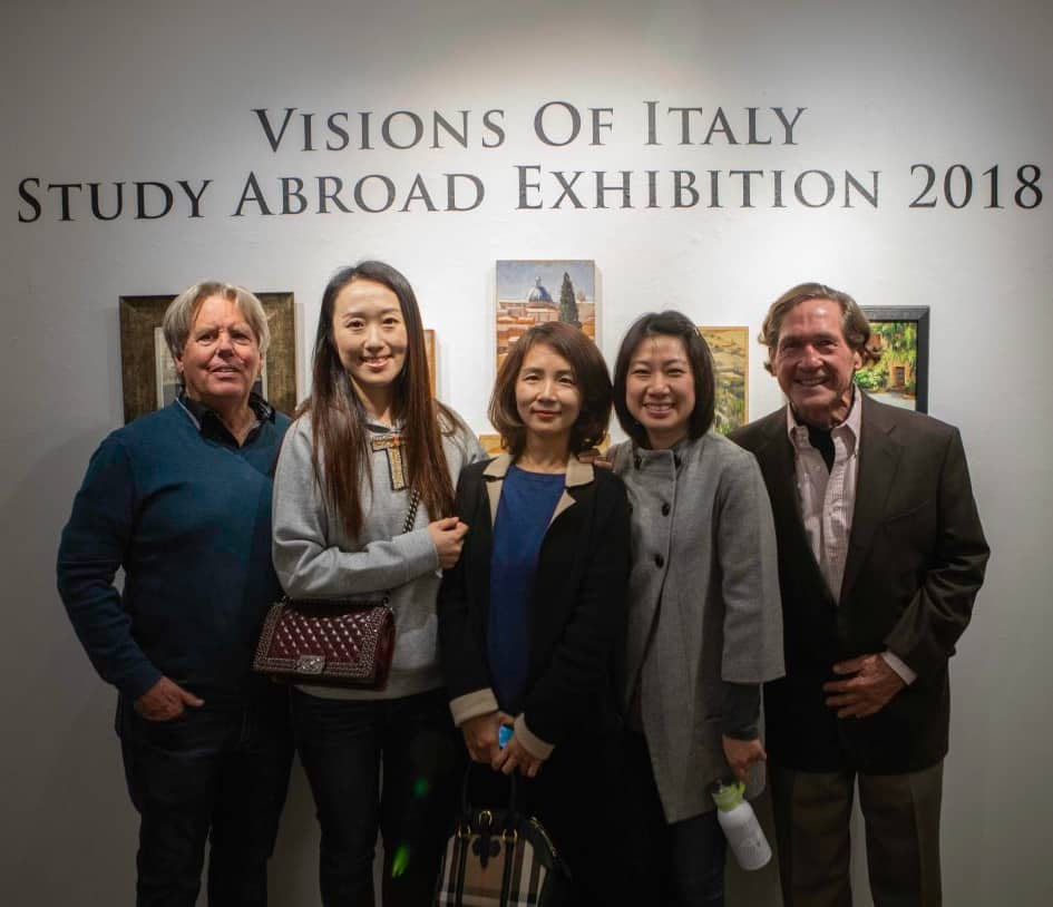 study abroad group photo